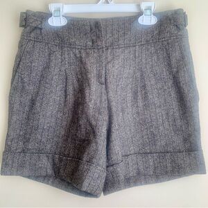 Marc O'Polo Tweed gray & brown dress shorts size German 36/ US 6 EUC